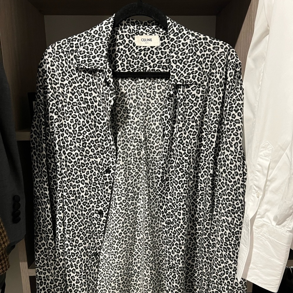 Celine silk shirt